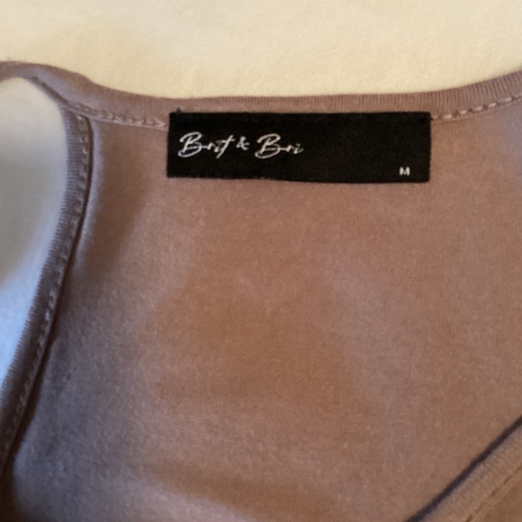 Brit and British Tan Maxi Dress Size Medium - Picture 2 of 6